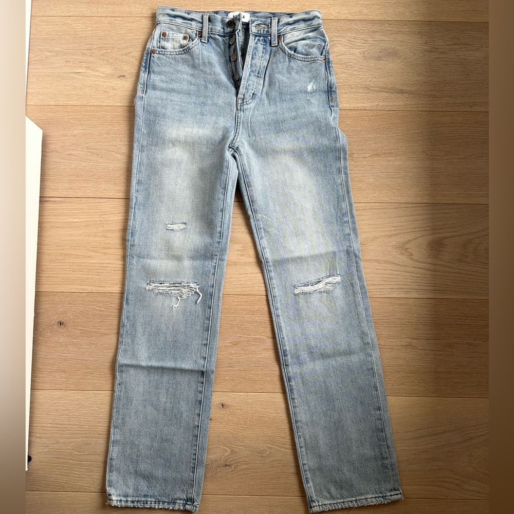 Pistola Light Blue Distressed Jeans